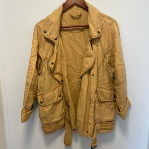 Aritzia linen utility jacket, vintage, size 12